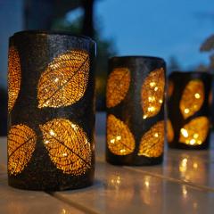 SOLAR METAL DECORATIVE LANTERN