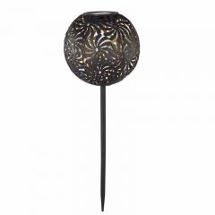 SOLAR METAL DECORATIVE STAKE LIGHT